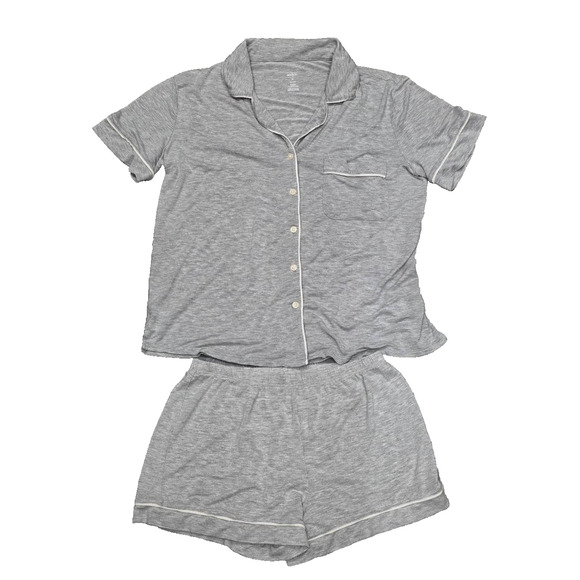 Auden Other - Auden Women's Cloud Knit Pajama Set Gray Medium A003789